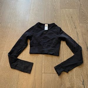 Gymshark flex sports long sleeve crop top